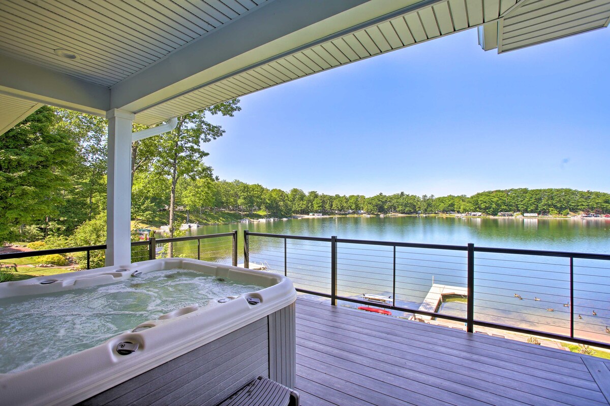 Waterfront Silver Lake Home w/ Private 40’ Dock!
