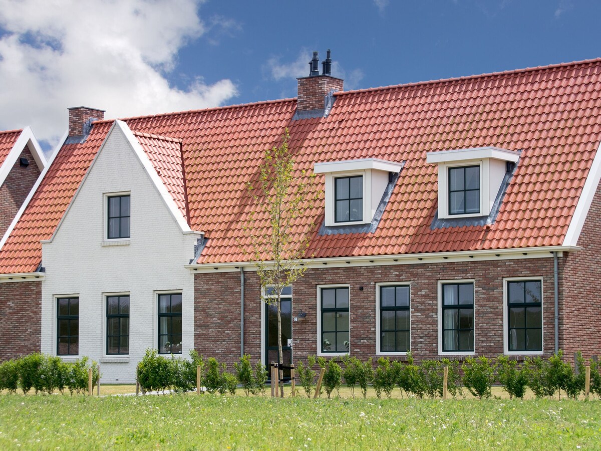 Colijnsplaat豪华度假屋，带私人泳池、热水浴缸和桑拿房