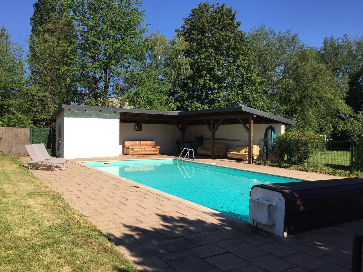 Charmante Demeure Piscine au Calme - Parc/Tennis