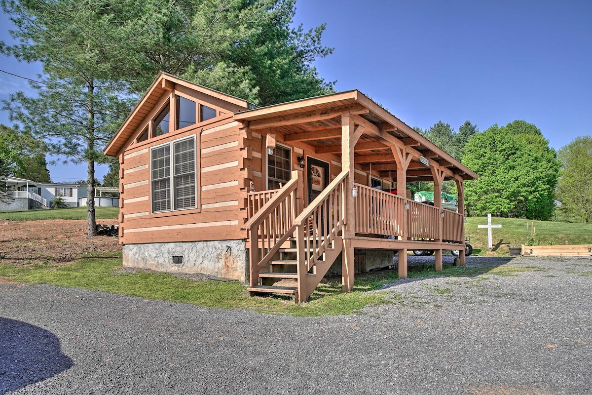 ‘River’s View’ - Cherokee Lake Cabin w/ Fire Pit!