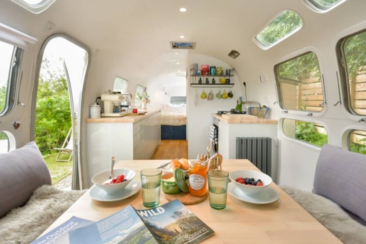 Stella a Luxury Vintage Airstream # HighlandSpaces