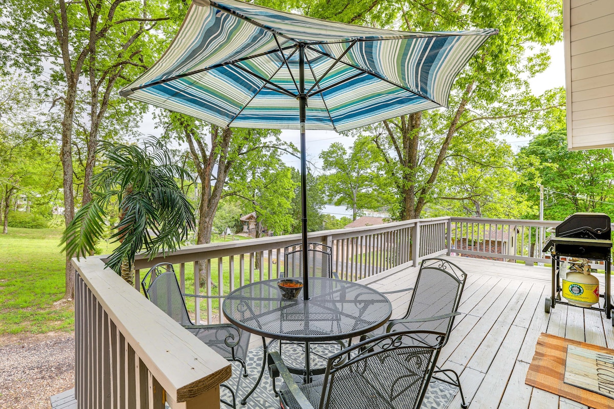 Shell Knob Home w/Deck & Table Rock Lake View