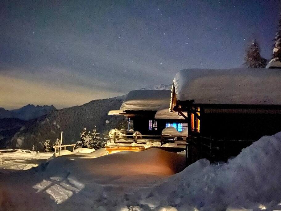 艺术气息浓厚的豪华滑雪场，滑雪度假木屋