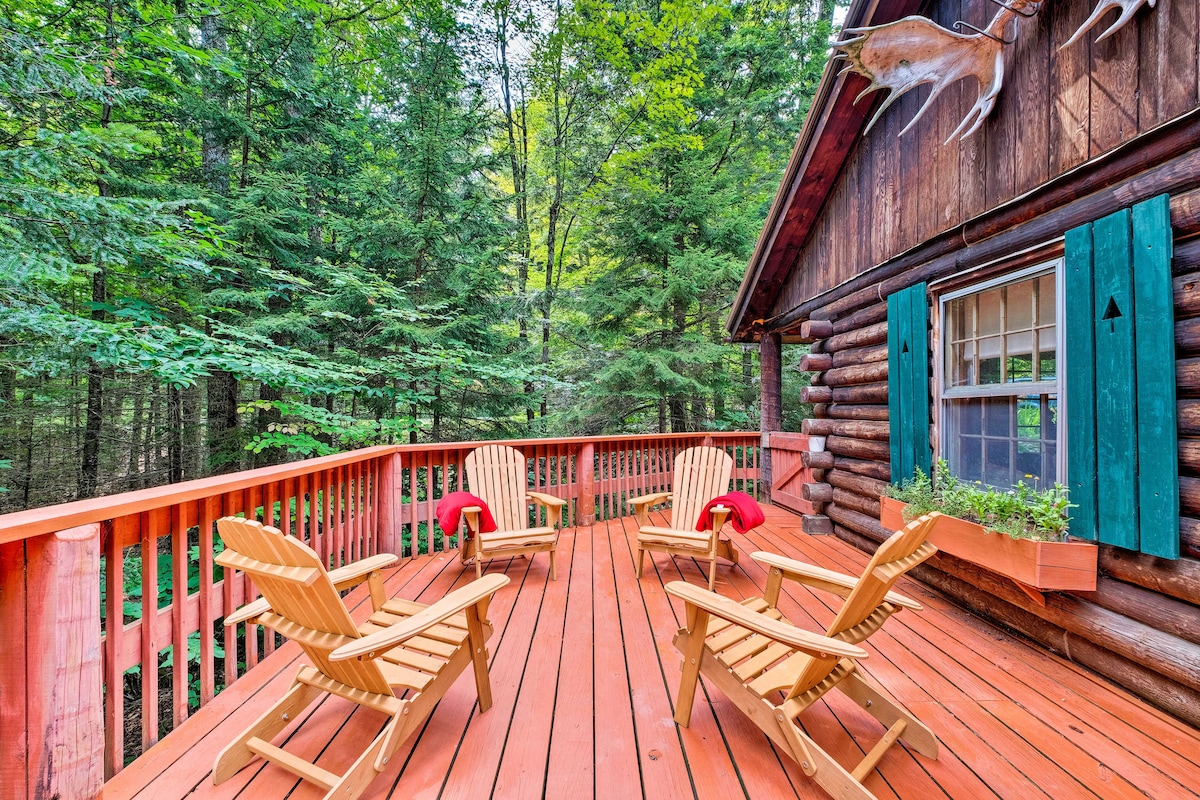 Private Wooded Cabin, 8 Mi to Sundance Ski & Town!