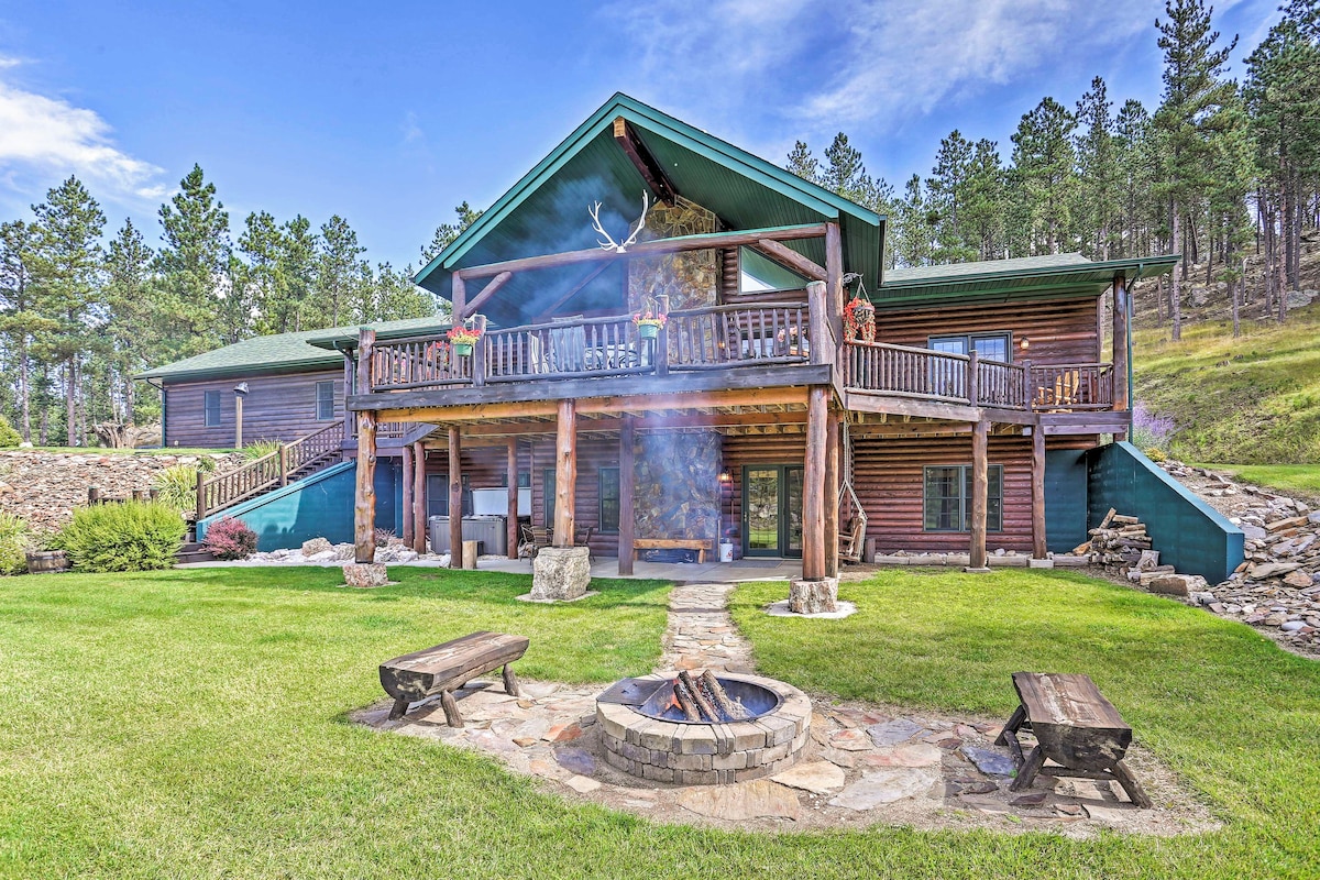 Home w/ Hot Tub+Pond, 15 Mi to Custer St Park