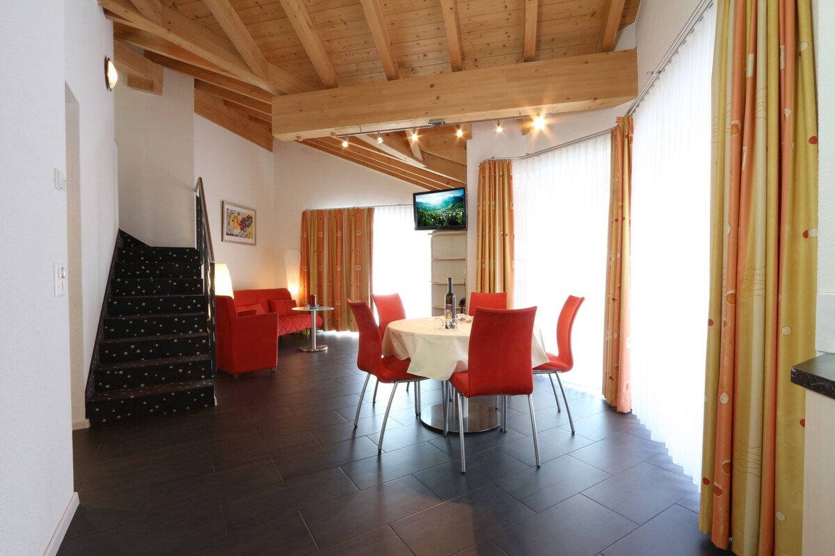 Apparthotel Feehof Saas-Fee Three-room duplex apa