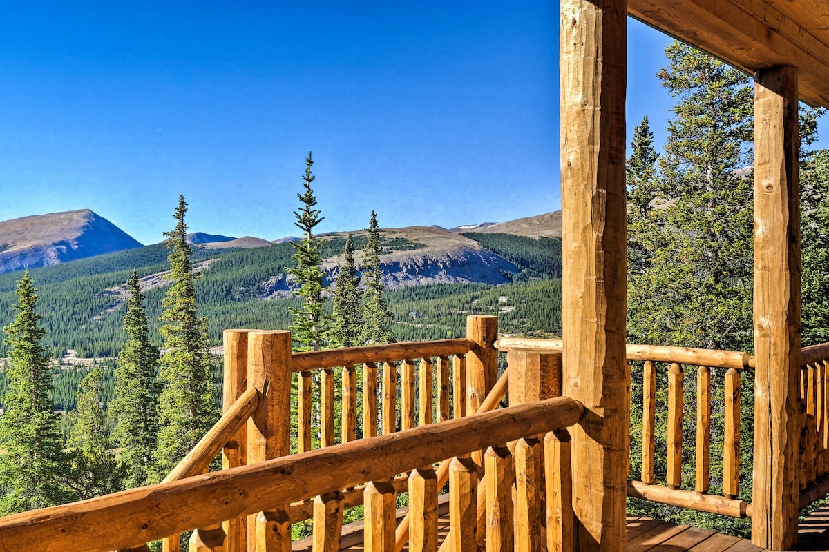 Grand Fairplay Cabin w/ Hot Tub & Mountain Views!