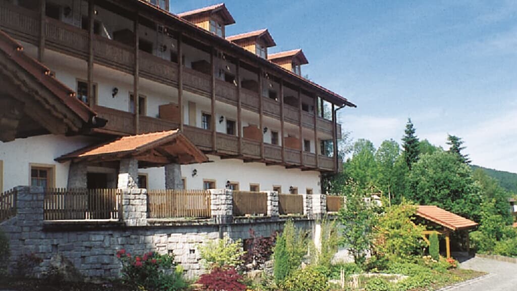 Appartementhaus Osserblick (Lohberg), Ferienwohnung (60qm) mit Blick zum Garten