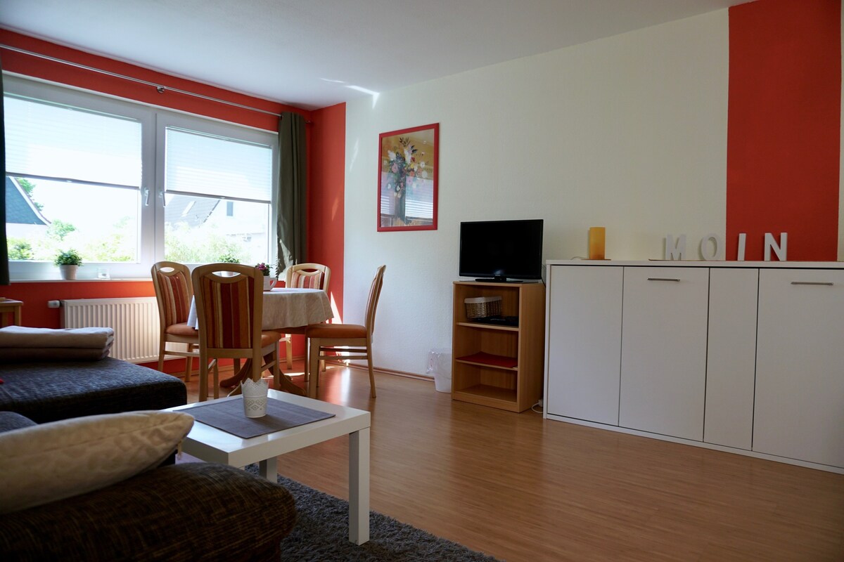 可供4位房客入住的公寓，面积为70平方米，位于库克斯海文（ Cuxhaven ） （ 117240 ）