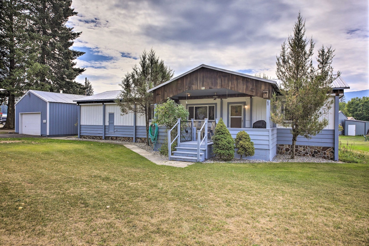 Woodsy Riverfront Retreat in Trout Creek Montana!