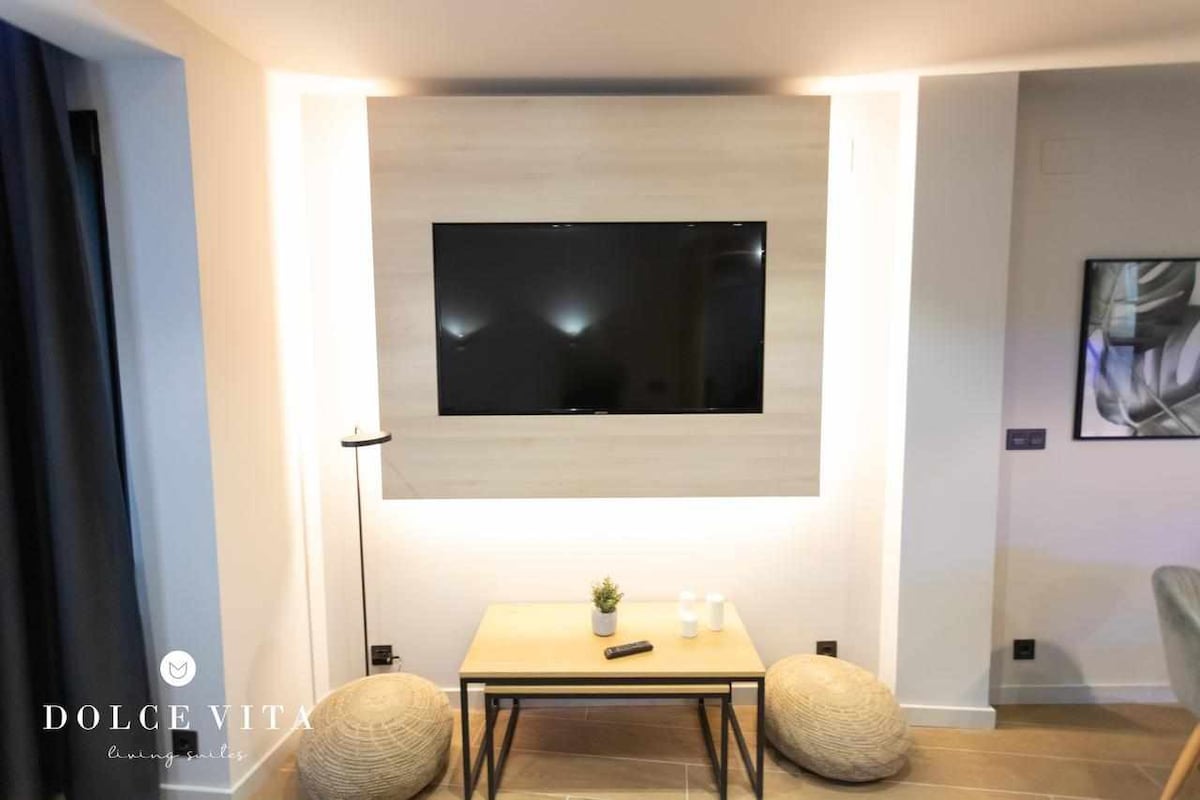 Apartamento Roma ， Vila real的客厅套房