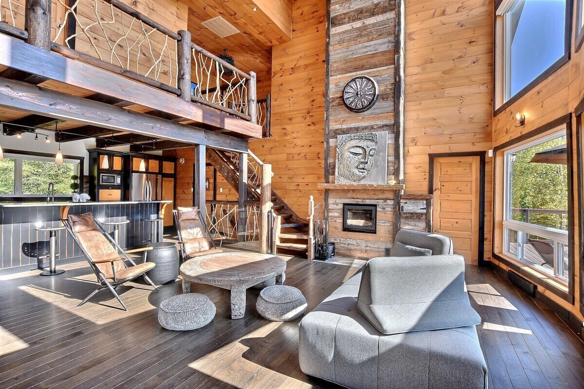 Lakefront forest sanctuary Chalet and Spa