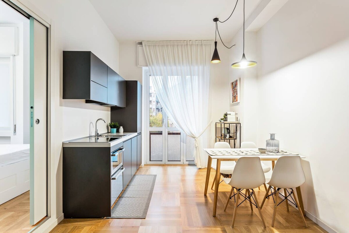 Design and new flat in Navigli district