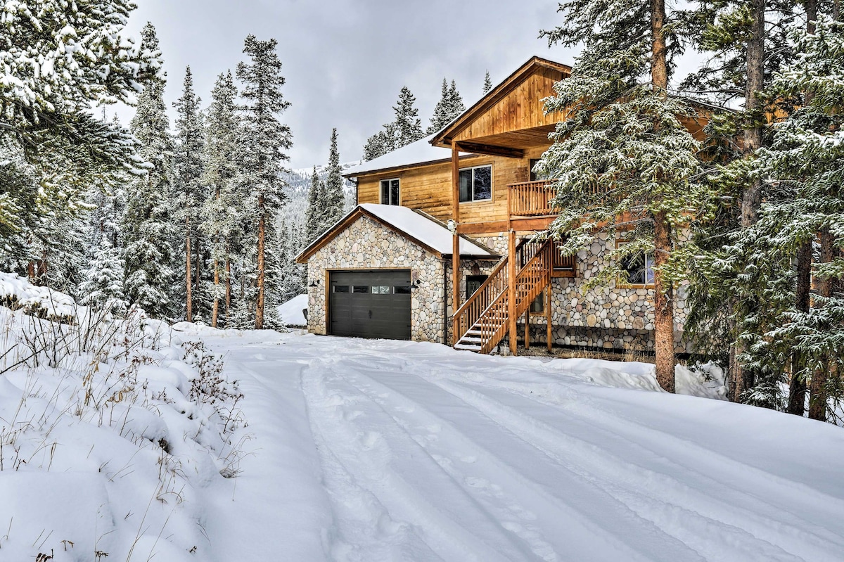 Secluded Mountainside Home w/Mt Silverheels Views!