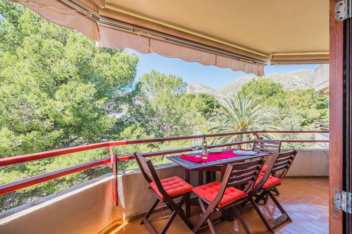 Lovely 2 bedroom apartment near the beach in Puerto Pollensa