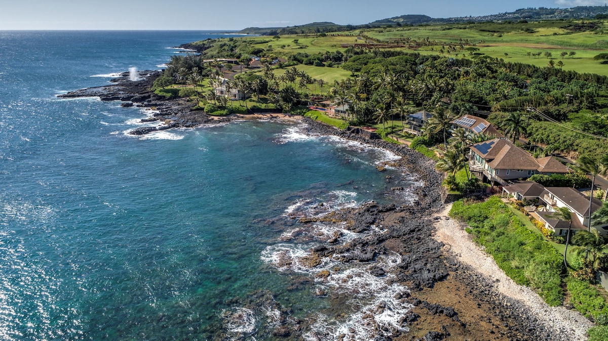 Kahalekai - Best Value Oceanfront Home in Poipu!