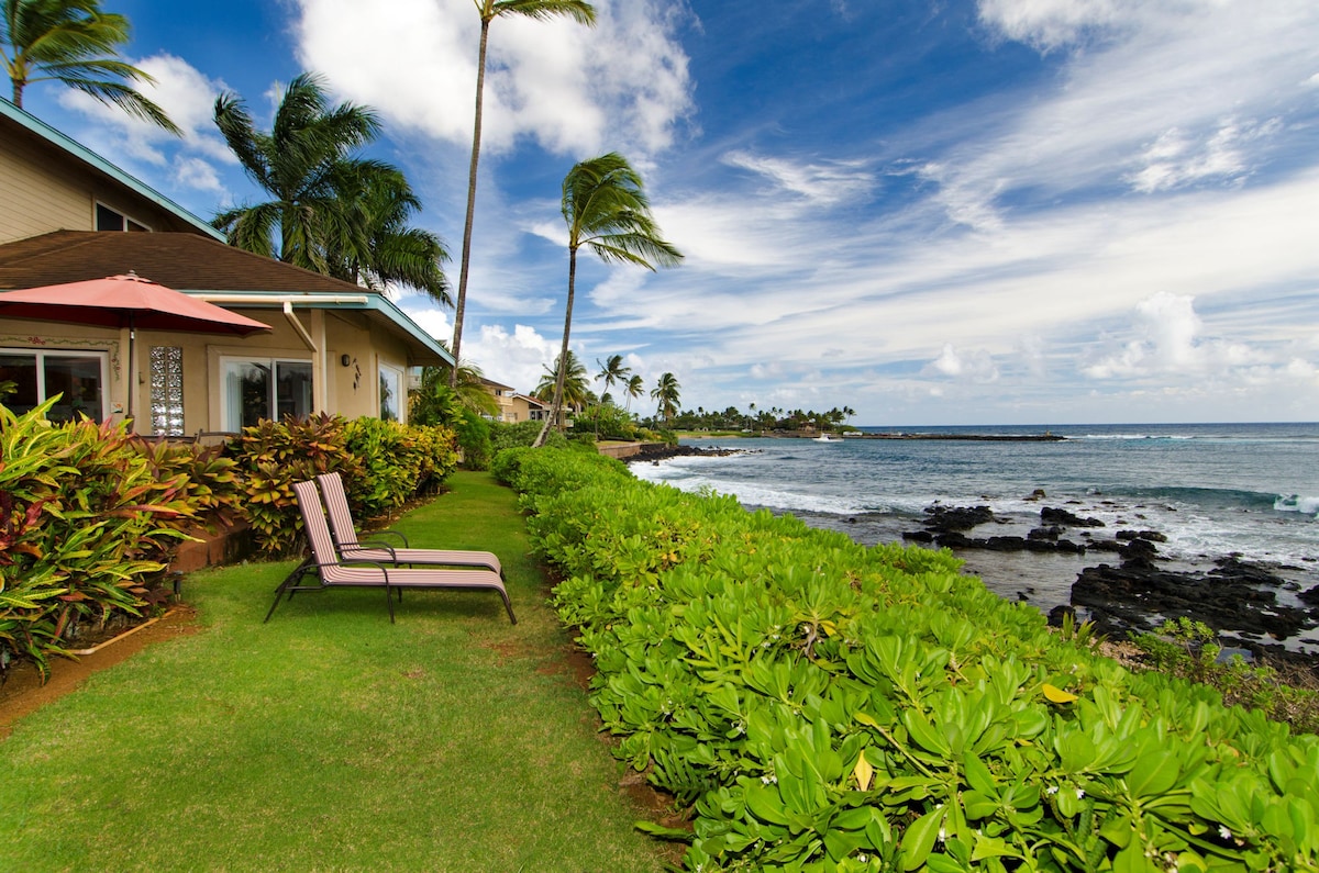 Kahalekai - Best Value Oceanfront Home in Poipu!