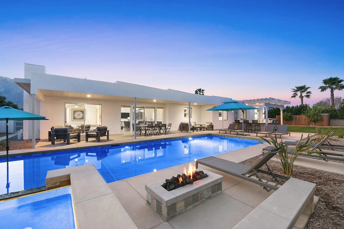「Roxy Palm Springs」6卧室泳池垫！