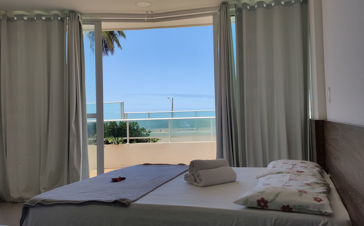 Areias do Mar | 2间卧室、露台和海滨