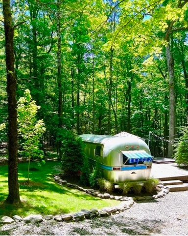 The Airstream at June Farms