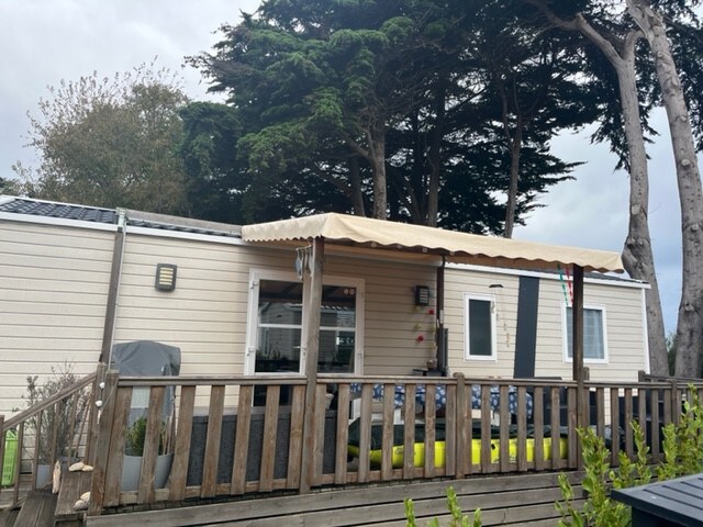 Mobilhome 46 / camping bord de mer quiberon