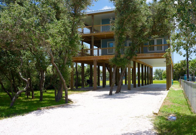 Texas Tree House Walk to Beach Trees Galore