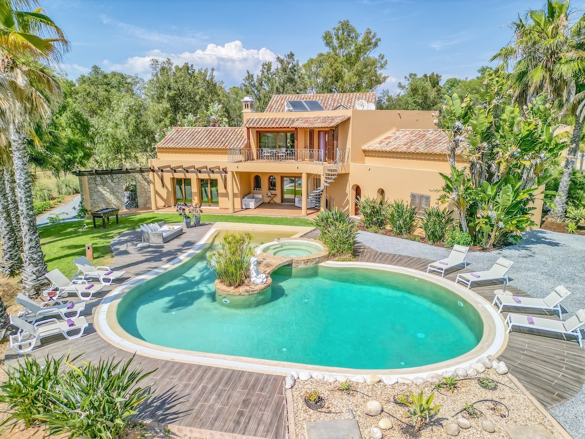 Amazing luxury villa with jacuzzi inside the pool!