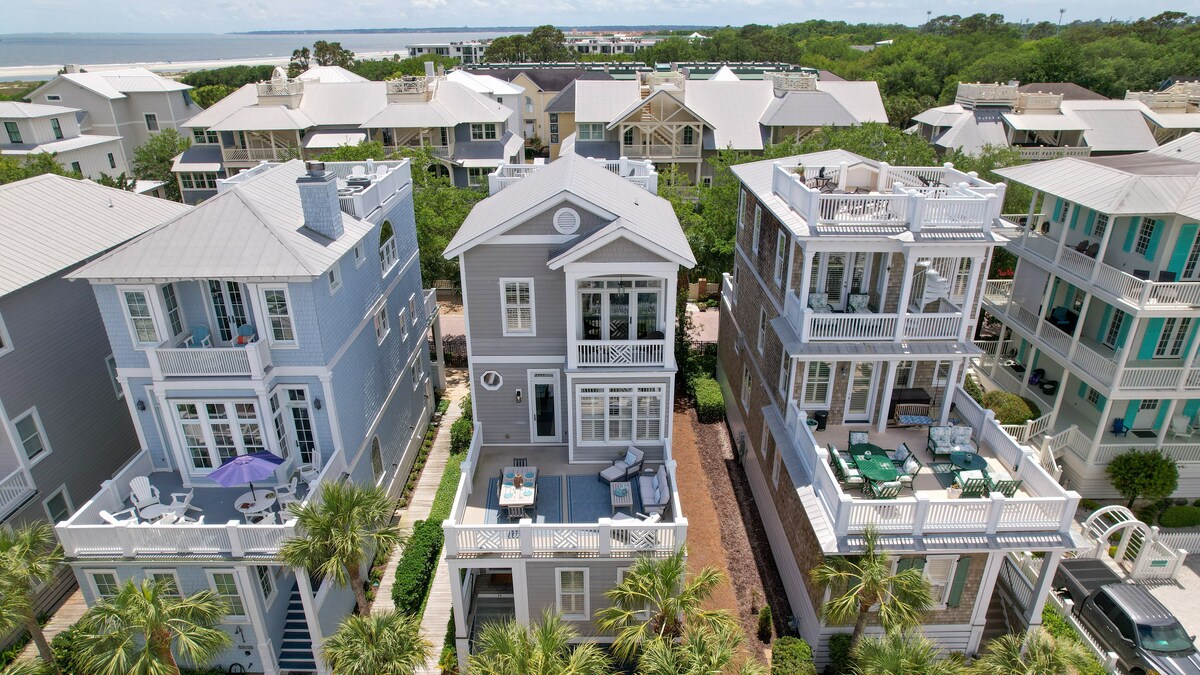 Luxury Home with Ocean Views, Steps from the Beach