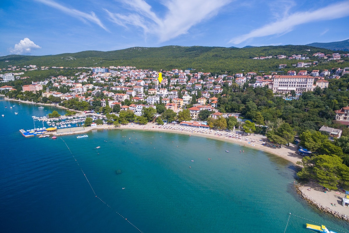 Room, seaside in Crikvenica