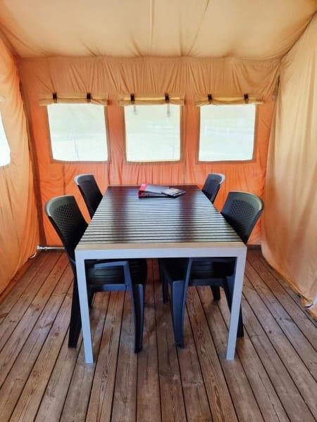 Småland Miniglamping -Safari tent 4p sanitary unit