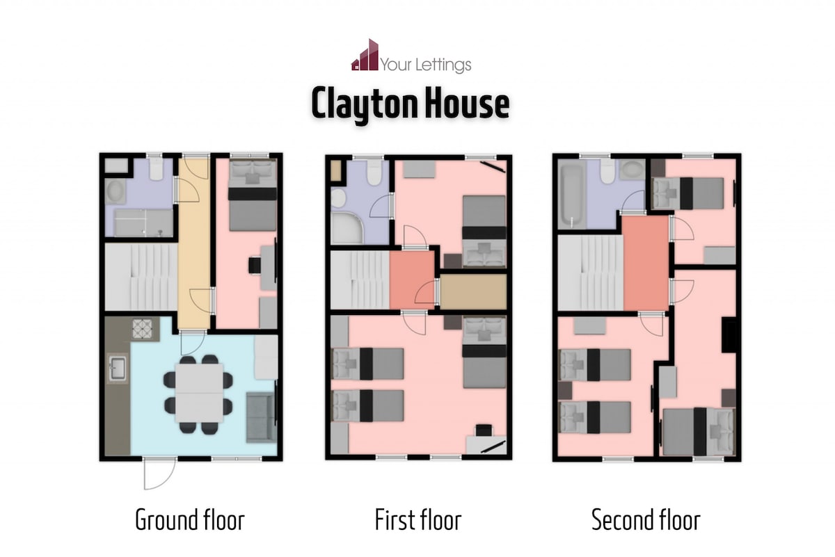 30% Monthly Discount | Long-Stay | Clayton House