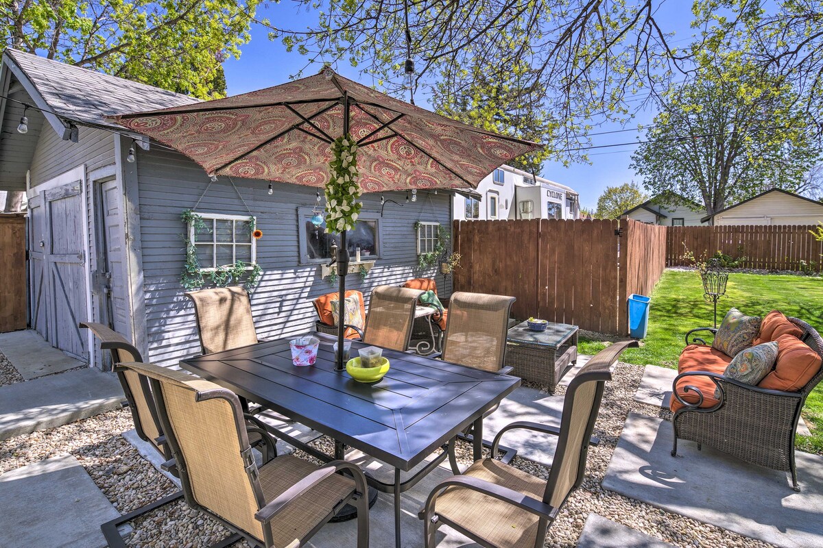 Charming Home in Downtown Nampa w/ Patio + Yard!