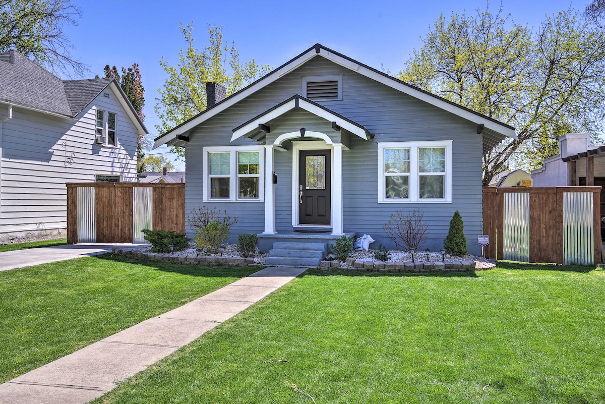 Charming Home in Downtown Nampa w/ Patio + Yard!