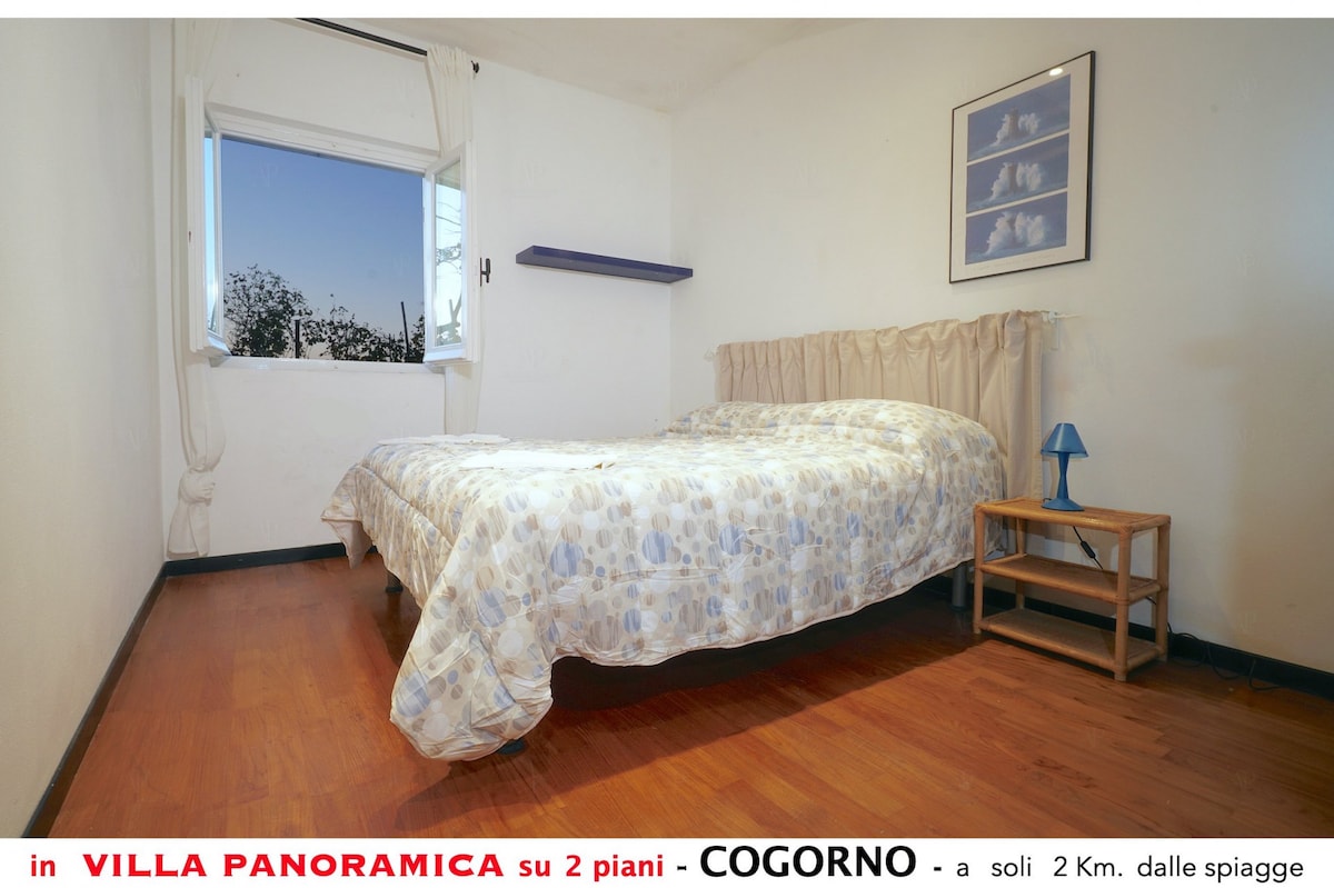 Apartment A in villa with panoramic view