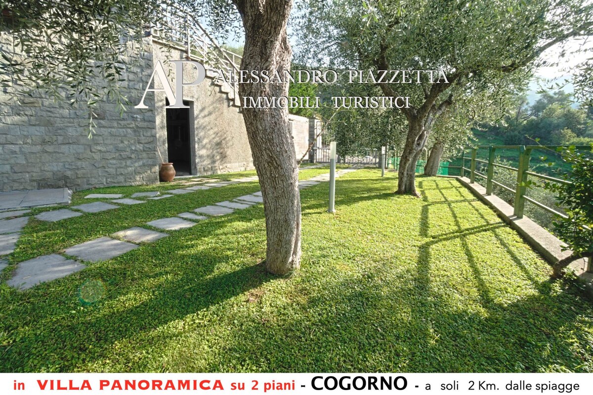 Apartment A in villa with panoramic view
