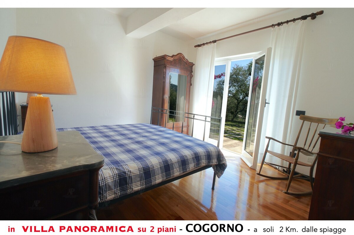 Apartment A in villa with panoramic view