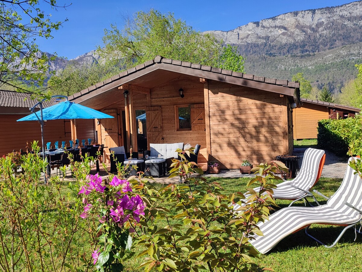 Beach Cabin, Chalet Annecy Lake, 2 bedrooms privat