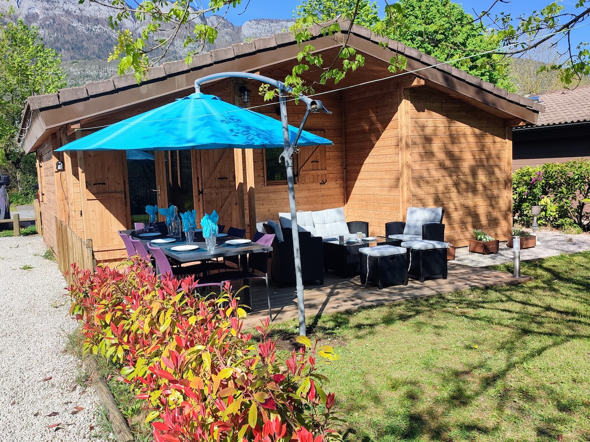 Beach Cabin, Chalet Annecy Lake, 2 bedrooms privat