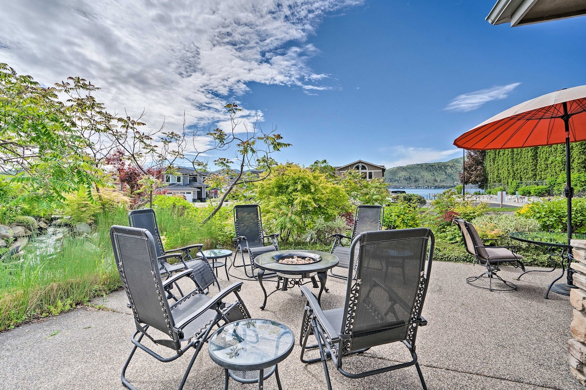 Lake Chelan Home w/ Boat Dock & Slip