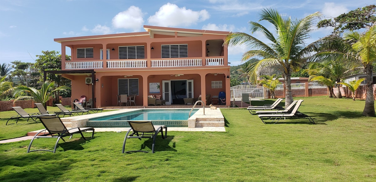 Casa del Mar海滩别墅、无边泳池、景观