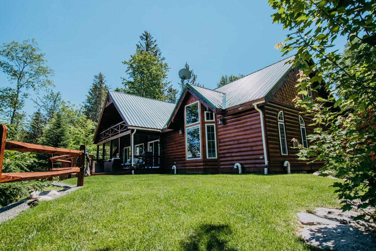 老鹰景观小屋~湖畔住宿，全景湖景