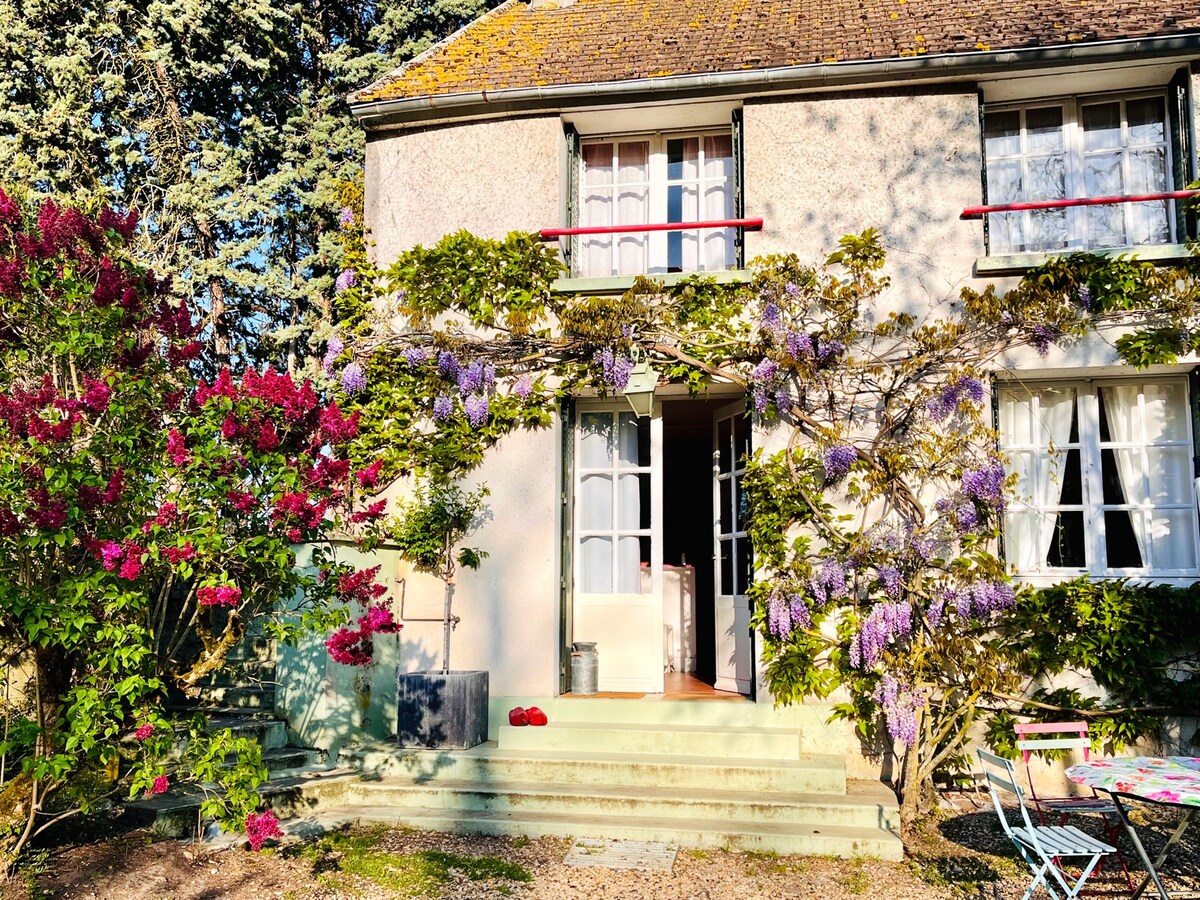 House for 5 ppl. with garden at La Croix-sur-Ourcq