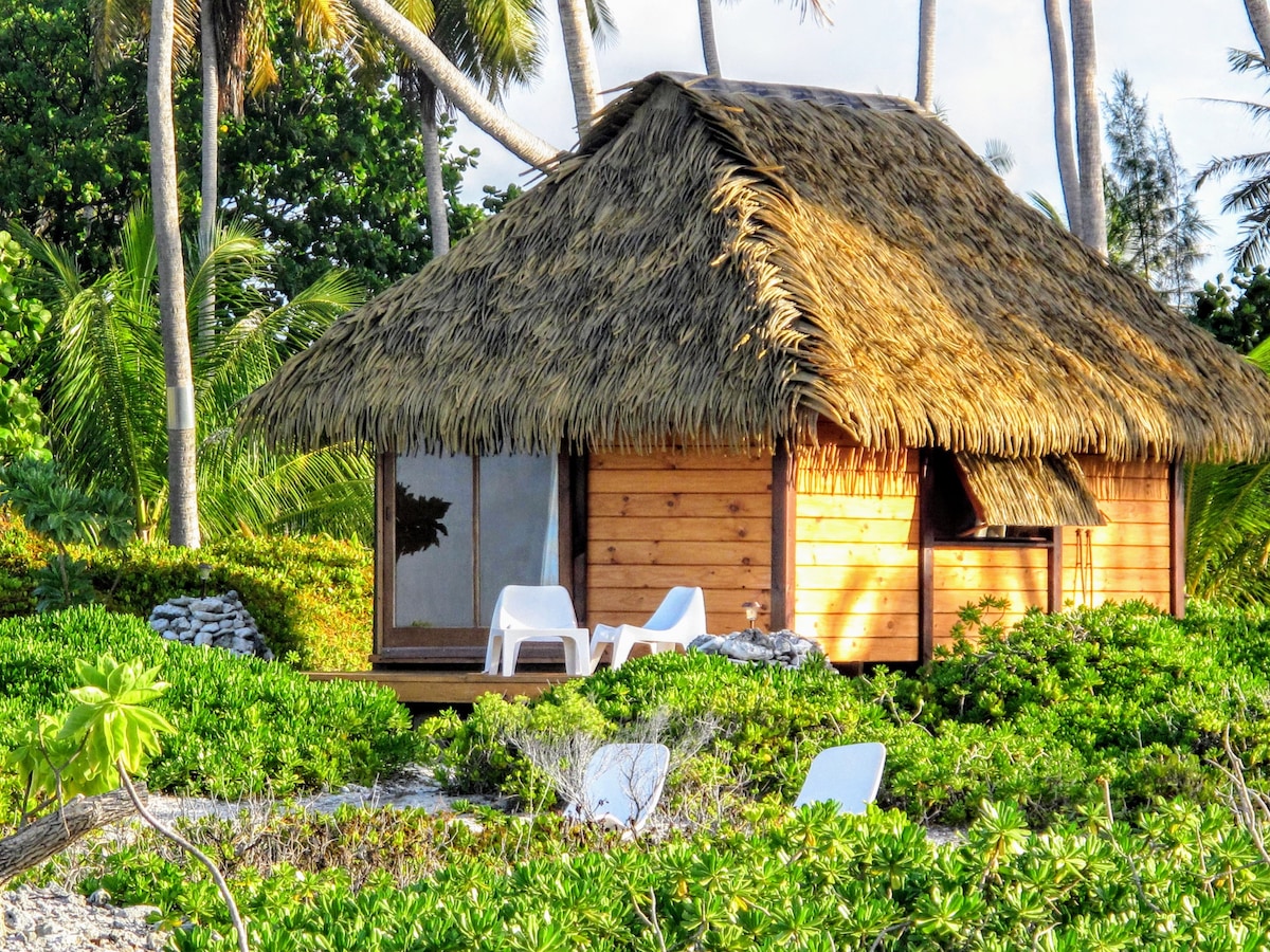 Fakarava Sud - Sea Renity Bungalow Family