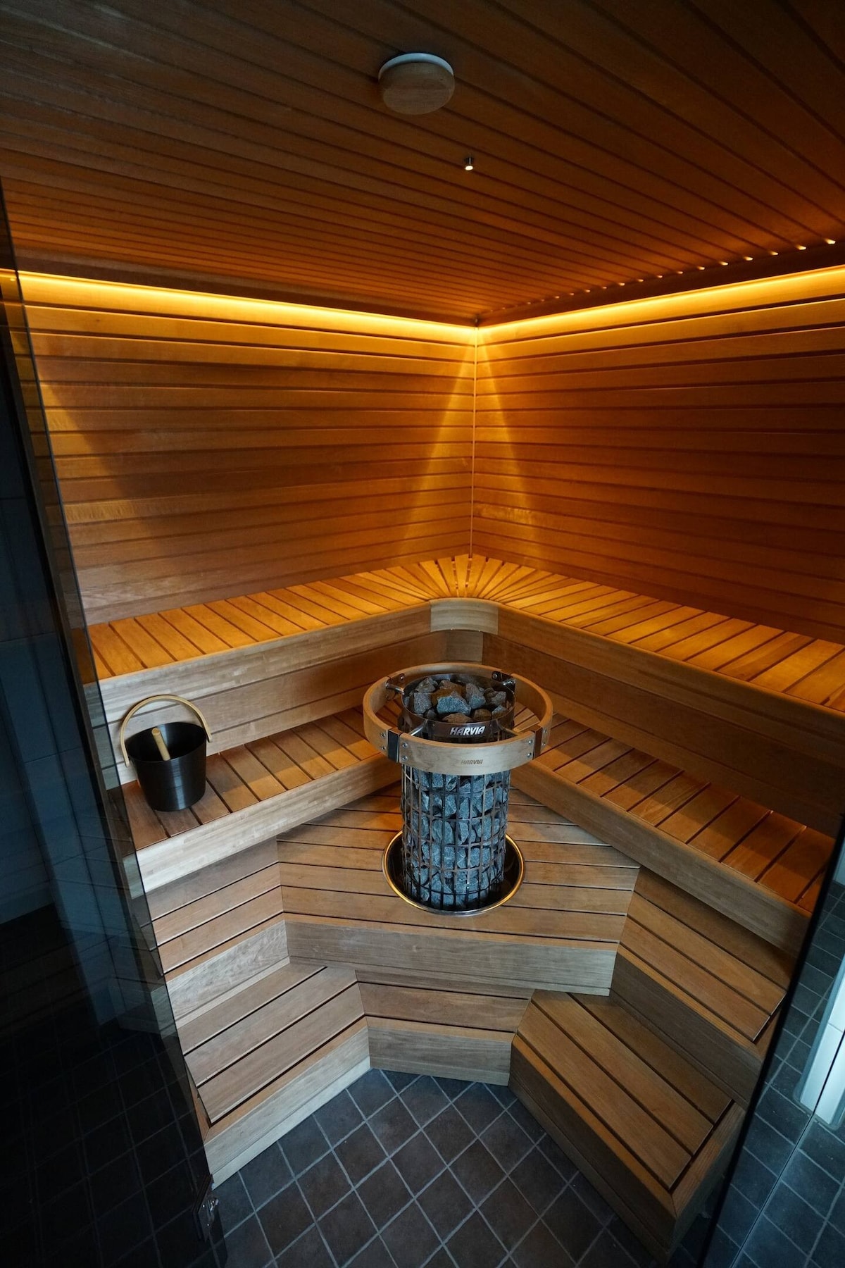 Lofoten panoramic luxury home with sauna