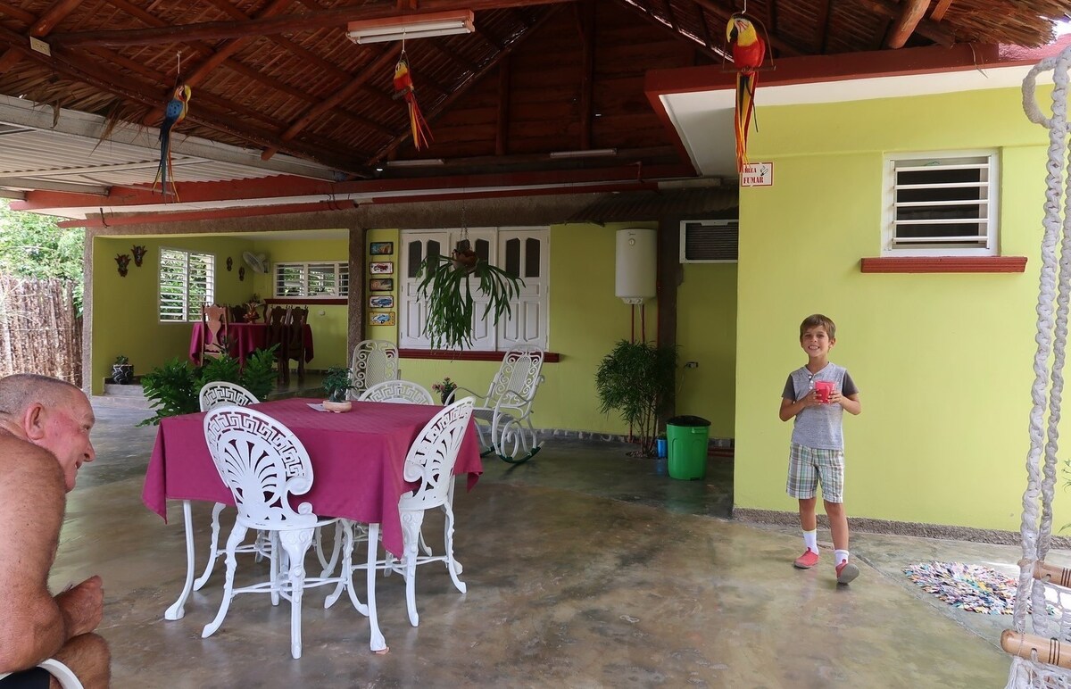 可容纳3位房客的公寓，面积25平方米，位于Playa Giron （ 124299 ）