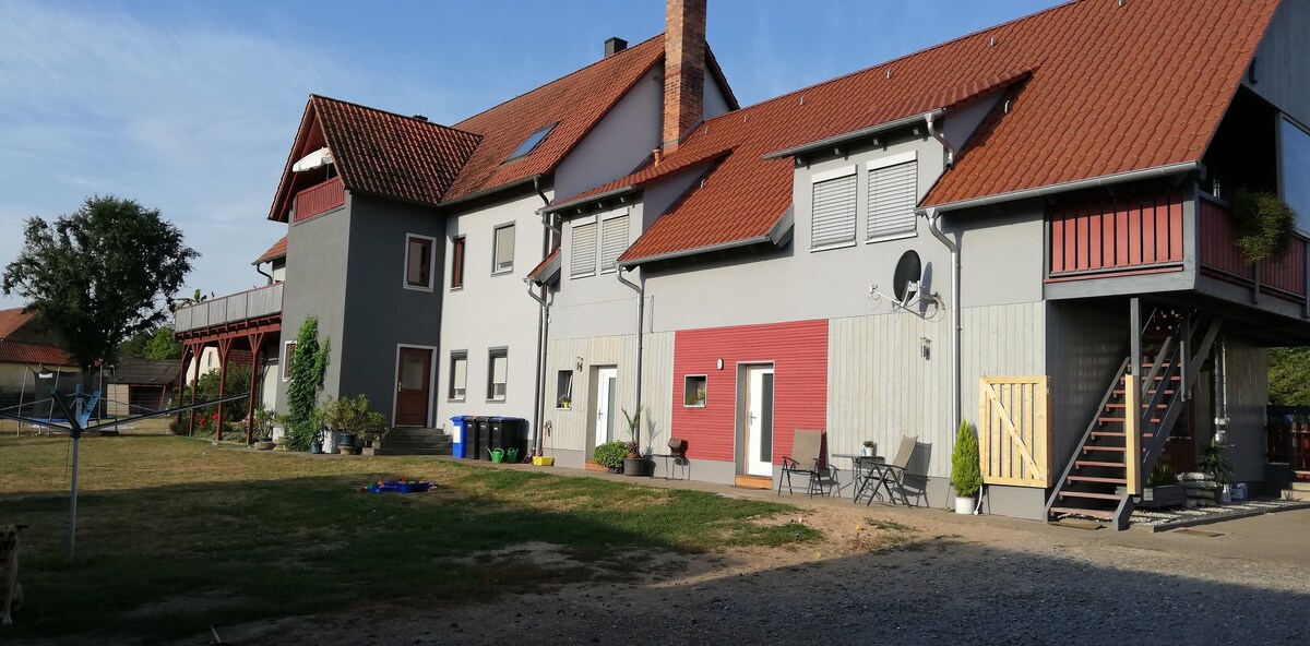 位于克莱因朗海姆（ Kleinlangheim ）的公寓，可容纳2位房客，面积45平方米（ 145514 ）