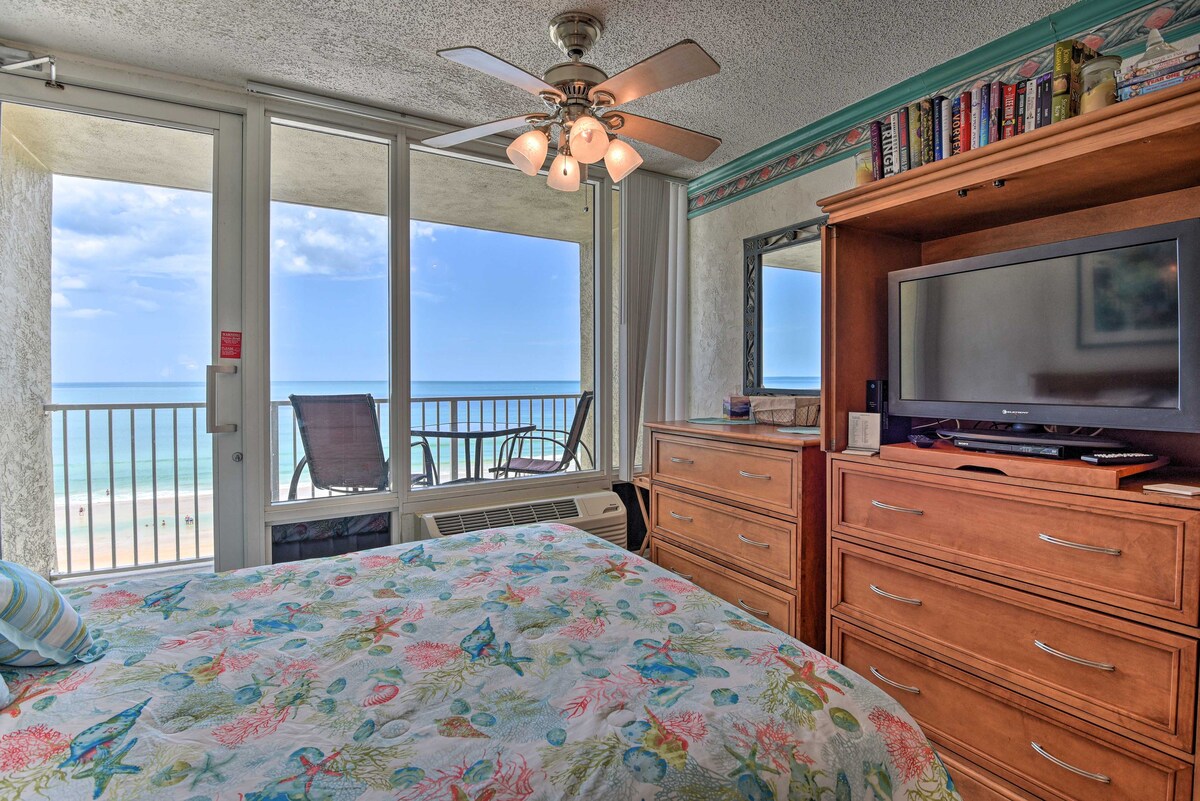 Oceanfront Daytona Beach Studio w/ Balcony