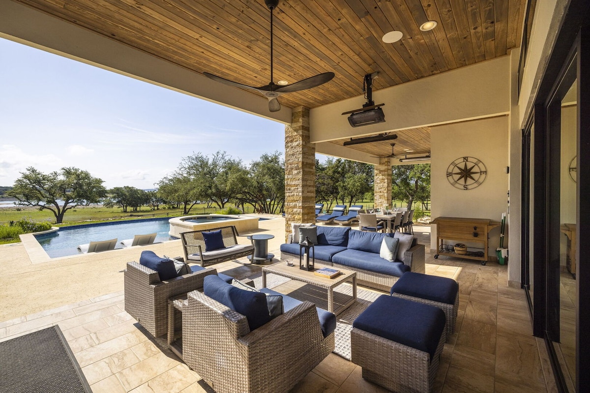 Whispering Waters -Pool on Canyon Lake, Luxury