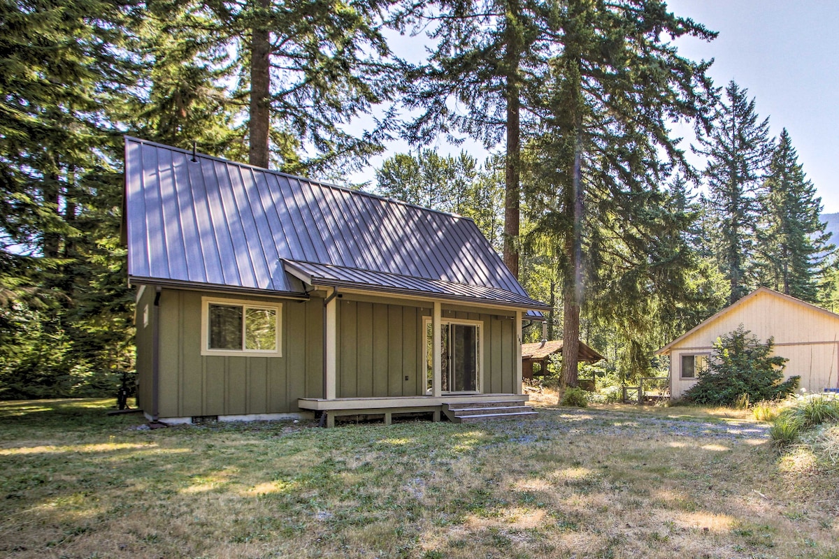 舒适的徒步旅行者度假胜地，距离雷尼尔山公园（ Mt Rainier Nat 'l Park ） 5英里