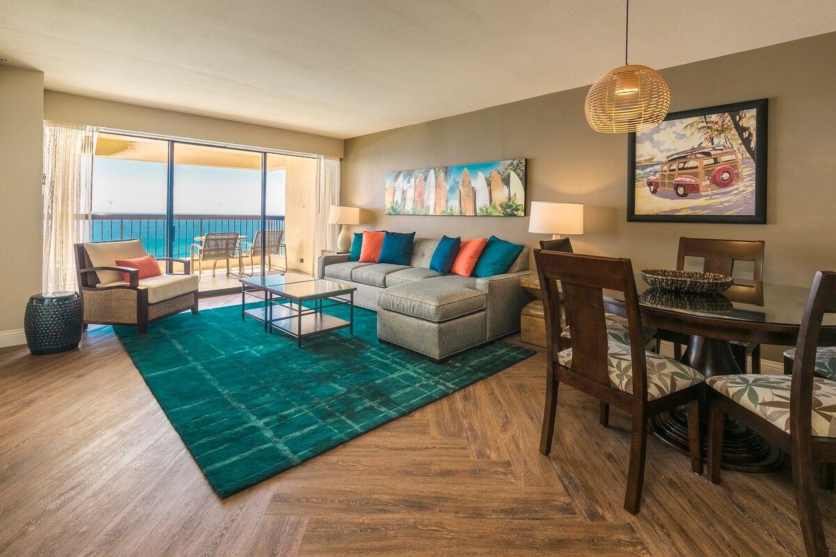 Aston Waikiki Beach Tower: 2 Br with Ocean Views